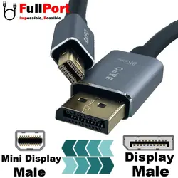 کابل Mini Display به Display 8K@60Hz بافو مدل BF-2684C طول 2 متر