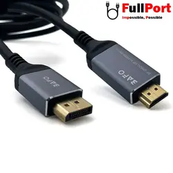 کابل Display به HDMI 8K@60Hz بافو مدل BF-2682C طول 2 متر