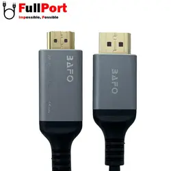 کابل Display به HDMI 4K@60Hz بافو مدل BF-2662C طول 2 متر