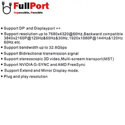 مبدل Mini Display به Display 8K@60Hz بافو مدل BF-2684
