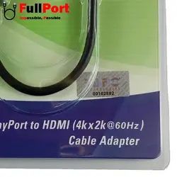 مبدل Display به HDMI 4K@60Hz بافو مدل BF-2662