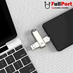 فلش دی ام مدل DM PD189 OTG 2 In 1 Type C USB3.1 با ظرفیت 32 گیگابایت