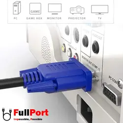 کابل VGA کی نت مدل K-CVGA0050 طول 5 متر