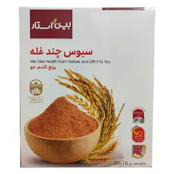 سبوس چند غله بسته ۲۵ عددی بین استار