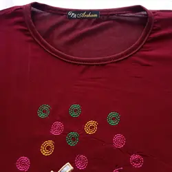 تیشرت آستین سرخود زنانه | مدل دوگربه | کد 116 - فروشگاه اینترنتی سنبل کالا