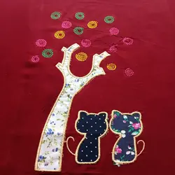 تیشرت آستین سرخود زنانه | مدل دوگربه | کد 116 - فروشگاه اینترنتی سنبل کالا