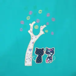 تیشرت آستین سرخود زنانه | مدل دوگربه | کد 116 - فروشگاه اینترنتی سنبل کالا