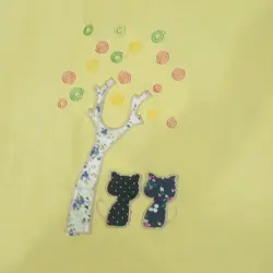 تیشرت آستین سرخود زنانه | مدل دوگربه | کد 116 - فروشگاه اینترنتی سنبل کالا