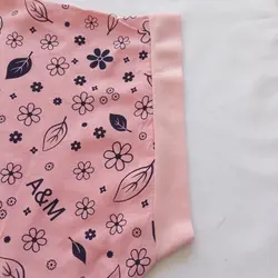 تیشرت آستین سرخود زنانه | مدل گل و برگ | کد 115 - فروشگاه اینترنتی سنبل کالا