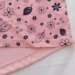 تیشرت آستین سرخود زنانه | مدل گل و برگ | کد 115 - فروشگاه اینترنتی سنبل کالا