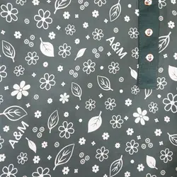 تیشرت آستین سرخود زنانه | مدل گل و برگ | کد 115 - فروشگاه اینترنتی سنبل کالا