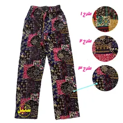 شلوار زنانه طرحدار چهل تکه سایز 2XL | کد 111 - فروشگاه اینترنتی سنبل کالا