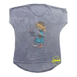 تیشرت آستین سرخود زنانه | کد 108 - فروشگاه اینترنتی سنبل کالا