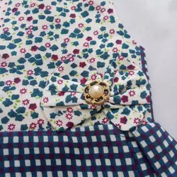 سارافون دخترانه گلدار به همراه کیف دستی | کد 203 - فروشگاه اینترنتی سنبل کالا