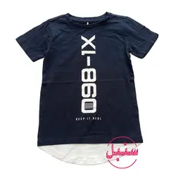 تیشرت پسرانه مدل سفید سرمه ای | کد 261 - فروشگاه اینترنتی سنبل کالا