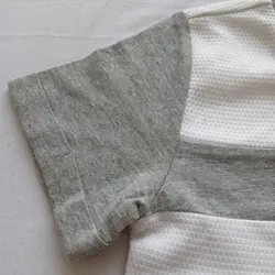 تیشرت پسرانه مدل سفید طوسی | کد 258 - فروشگاه اینترنتی سنبل کالا