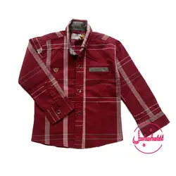 پیراهن پسرانه نخی طرحدار | کد 254 - فروشگاه اینترنتی سنبل کالا