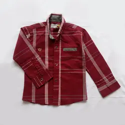 پیراهن پسرانه نخی طرحدار | کد 254 - فروشگاه اینترنتی سنبل کالا