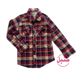 پیراهن پسرانه نخی طرحدار | کد 252 - فروشگاه اینترنتی سنبل کالا