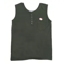 تاپ زنانه دکمه نما سبز رنگ کد 568 - فروشگاه اینترنتی سنبل کالا