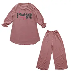 ست تونیک شلوار زنانه ابر و بادی با کشسانی زیاد | کد 101 - فروشگاه اینترنتی سنبل کالا