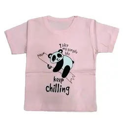 تیشرت دخترانه طرح پاندا کد 832 - فروشگاه اینترنتی سنبل کالا