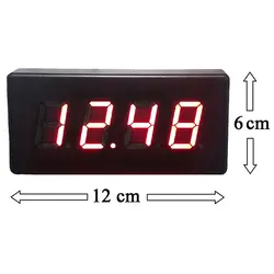 ساعت دیجیتال دیواری آرامش با دماسنج و آلارم - فروشگاه اینترنتی سنبل کالا