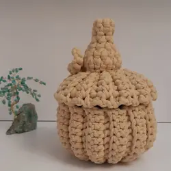 سبد سوزن نخ کدو تنبل تریکو | کد 74 - فروشگاه اینترنتی سنبل کالا