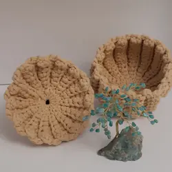 سبد سوزن نخ کدو تنبل تریکو | کد 74 - فروشگاه اینترنتی سنبل کالا