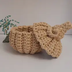 سبد سوزن نخ کدو تنبل تریکو | کد 74 - فروشگاه اینترنتی سنبل کالا