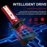 هدلایت csp نور متمرکز و خطی پایه H7 H1 H3 H11 9005 880 نور خوب قیمت مناسب