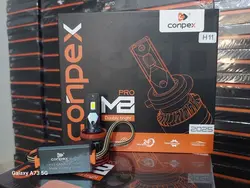 هدلایت V100 conpex H4 کانپکس دوکنتاکت نور به شدت قوی مدل 1000000 محصول 2023
