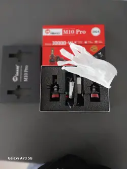 هدلایت m10pro Mr smart پایه H7 محصول 2024 مدل 30000w اصلی و پلمپ شرکتی