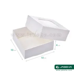 جعبه شیرینی 10 × 10 × 4