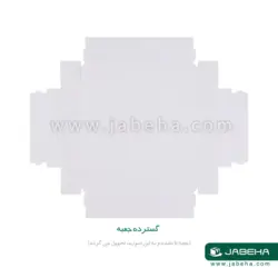 جعبه شیرینی عطف دار 21 × 14 × 4