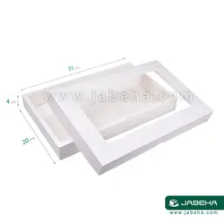 جعبه شیرینی عطف دار 29 × 18 × 4