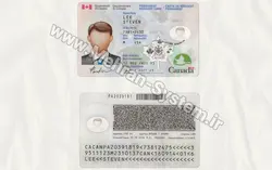 فایل لایه باز آیدی کارت کانادا (Canada ID Card) - مهران سیستم