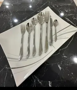قاشق چنگال طرح اشک 12 نفره