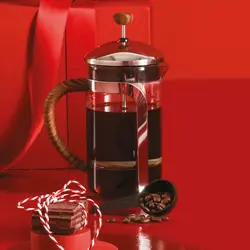 فرنچ پرس  دسته چوبی