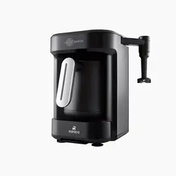 کاپوچینو  و قهوه ساز ترک مروارید سفید