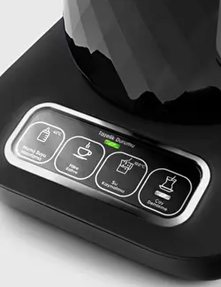 چای ساز و قهوه ساز سخنگوی کاراجا مشکی کروم مدلRobotea Pro Quartz 4 in1