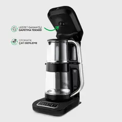 چای ساز و قهوه ساز کاراجا ۲۵۰۰ واتی مدل Robotea Pro 4 in 1 کروم مشکی