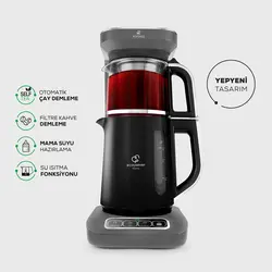 چای ساز و قهوه ساز کاراجا ۲۵۰۰ واتی مدل Robotea Pro 4 in 1 خاکستری فضایی