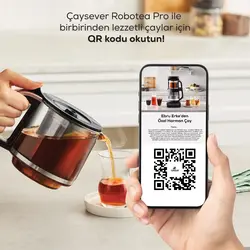 چای ساز و قهوه ساز کاراجا ۲۵۰۰ واتی مدل Robotea Pro 4 in 1 خاکستری فضایی