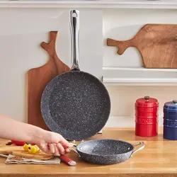 ست ماهیتابه و ساهان بیوگرانیتی کاراجا Navy Stone