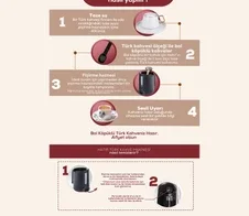 قهوه ساز و چایساز 5 کاره سخنگو کاراجا Hatir Plus Mod مشکی کروم - سرای کالا