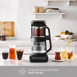 چایساز و قهوه ساز سخنگو کاراجا Caysever Robotea Pro Connect رزگلد - سرای کالا