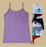 ۳ عدد تاپ نخی زنانه و دخترانه با تنوع رنگ غیر انتخابی فری سایز مناسب سایز ۳۸ تا ۴۲ فری سایز جنس ویسکوز مناسب باشگاه و روزمره با ارسال رایگان