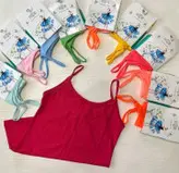 ۳ عدد تاپ نخی زنانه و دخترانه با تنوع رنگ غیر انتخابی فری سایز مناسب سایز ۳۸ تا ۴۲ فری سایز جنس ویسکوز مناسب باشگاه و روزمره با ارسال رایگان