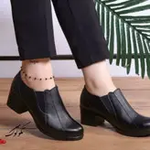 کفش طبی زنانه اداری مجلسی روزمره پاشنه دار کد TsZHL مدل خورشیدی رویه چرم بیاله سایز37 تا 40 با ارسال رایگان محصول تکوتوک - لطفاً سایز رو از قسمت پایین عنوان دقیق انتخاب کنید و از تخفیف تکسایزها استفاده کنید
